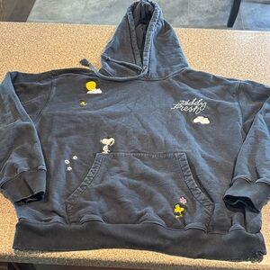 Teddy Fresh Gray Hoodie with Embroidered Accents